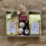 Kaffeepräsent 13 - Präsentkarton “Kaffee trifft  Schokolade”